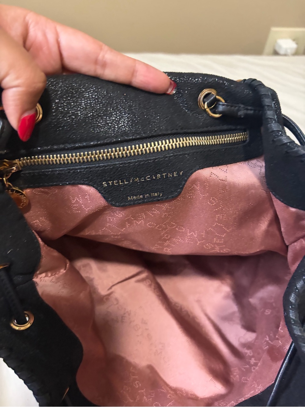 Stella McCartney Falabella Backpack in Gold Hardware - Like New - Picture 13 of 15